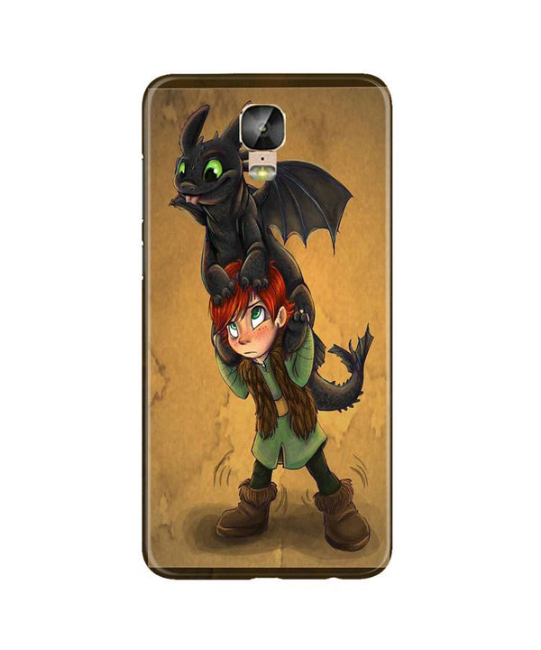 Dragon Mobile Back Case for Gionee M5 Plus (Design - 336)