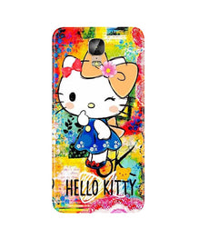 Hello Kitty Mobile Back Case for Gionee M5 Plus (Design - 362)