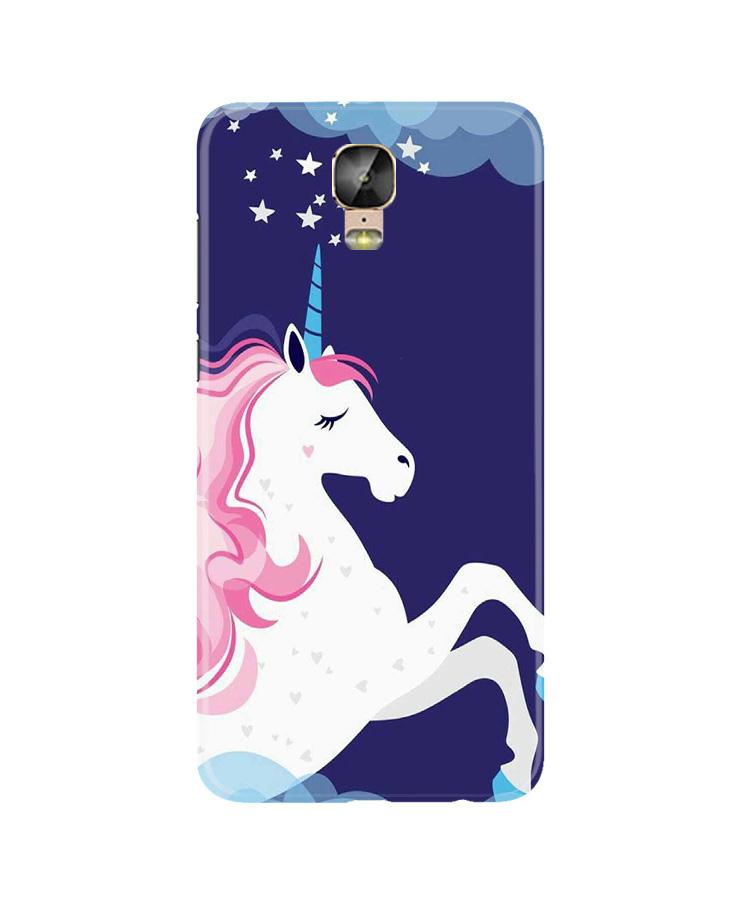 Unicorn Mobile Back Case for Gionee M5 Plus (Design - 365)