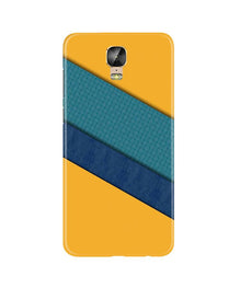 Diagonal Pattern Mobile Back Case for Gionee M5 Plus (Design - 370)