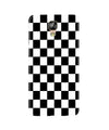 Black White Boxes Mobile Back Case for Gionee M5 Plus (Design - 372)