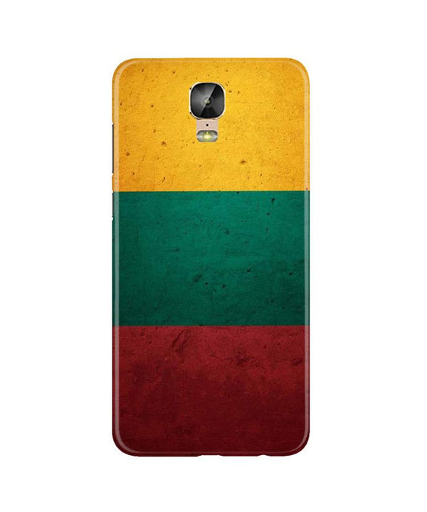 Color Pattern Mobile Back Case for Gionee M5 Plus (Design - 374)