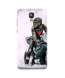Biker Mobile Back Case for Gionee M5 Plus (Design - 383)