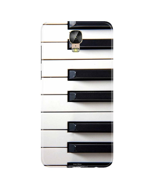 Piano Mobile Back Case for Gionee M5 Plus (Design - 387)