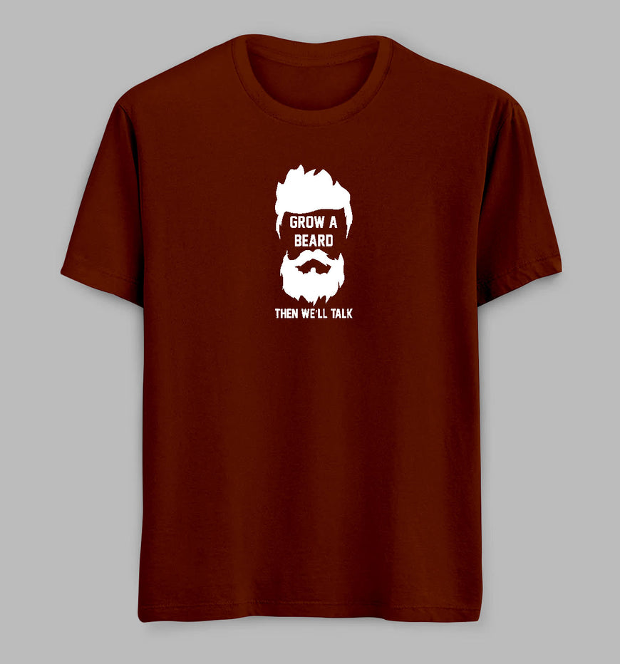 Grow A Beard Tees/ Tshirts