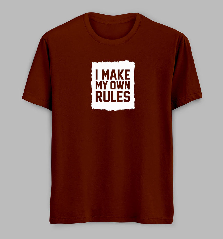 Make Own Rules Tees/ Tshirts