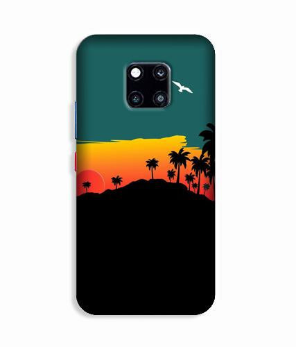 Sky Trees Case for Huawei Mate 20 Pro (Design - 191)