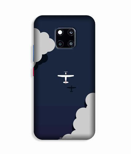 Clouds Plane Case for Huawei Mate 20 Pro (Design - 196)