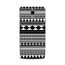 Black white Pattern Mobile Back Case for Mi 4 (Design - 5)