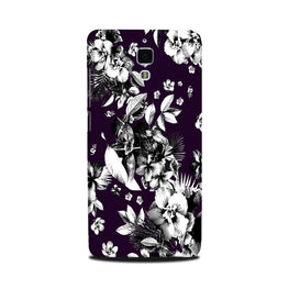 white flowers Case for Mi 4