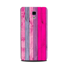 Wooden look Mobile Back Case for Mi 4 (Design - 24)