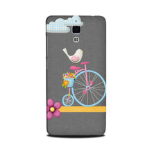 Sparron with cycle Mobile Back Case for Mi 4 (Design - 34)