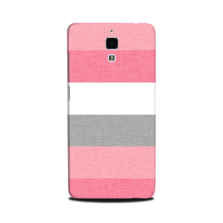 Pink white pattern Case for Mi 4