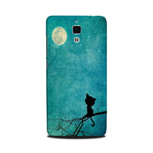 Moon cat Mobile Back Case for Mi 4 (Design - 70)
