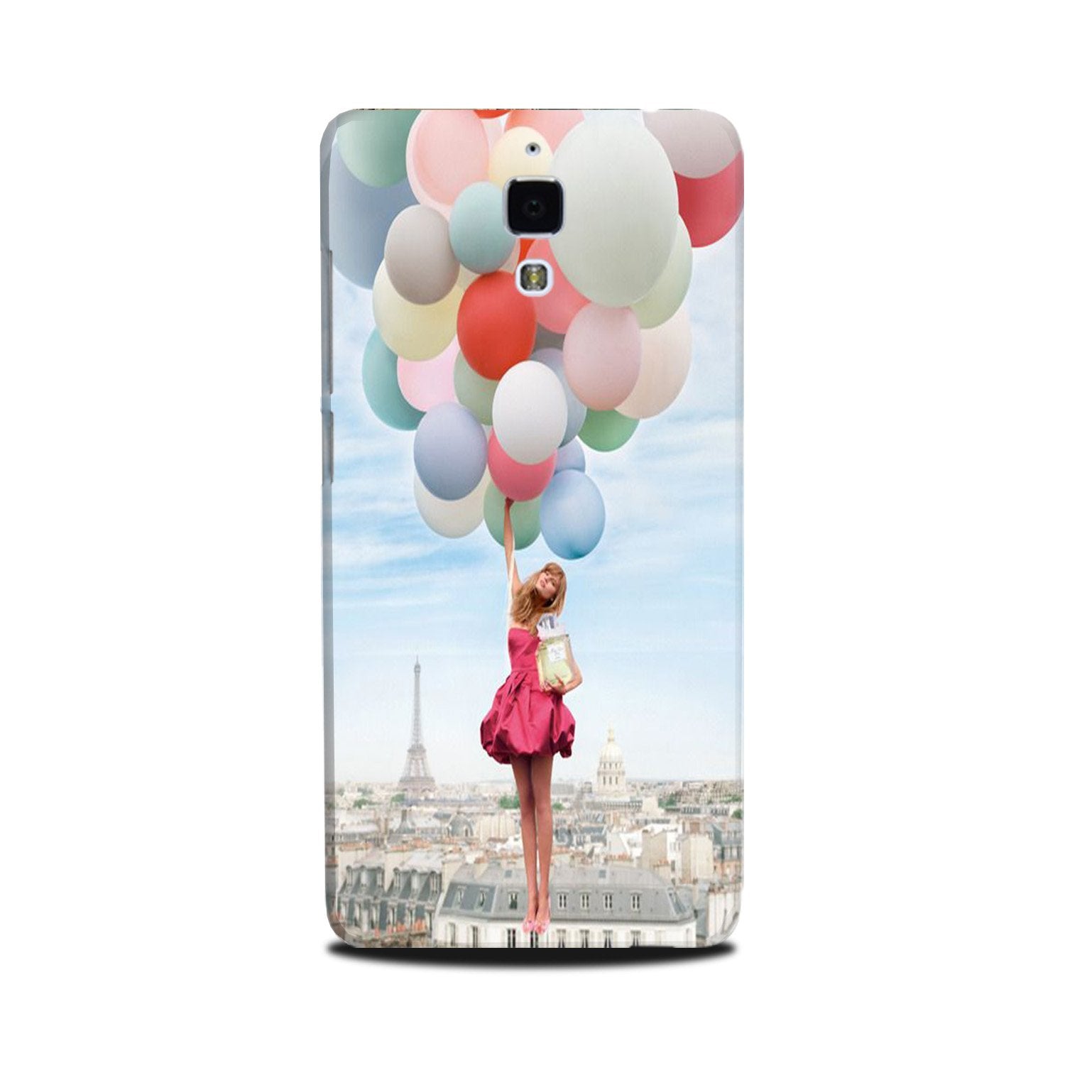 Girl with Baloon Case for Mi 4