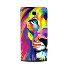 Colorful Lion Mobile Back Case for Mi 4  (Design - 110)