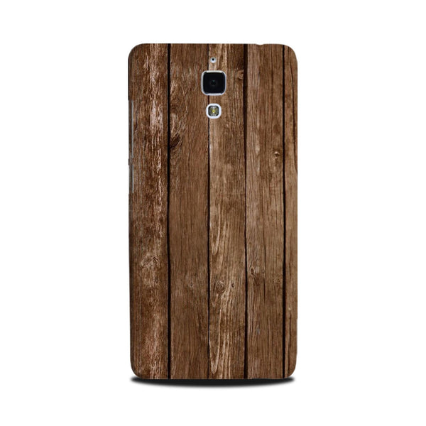 Wooden Look Case for Mi 4  (Design - 112)