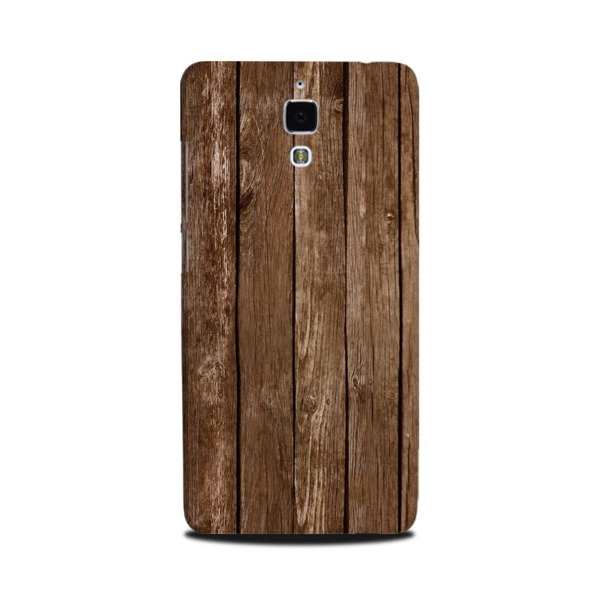 Wooden Look Case for Mi 4  (Design - 112)