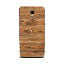 Wooden Look Mobile Back Case for Mi 4  (Design - 113)