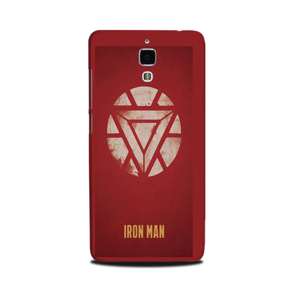Iron Man Superhero Case for Mi 4  (Design - 115)