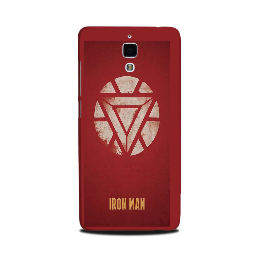 Iron Man Superhero Case for Mi 4  (Design - 115)
