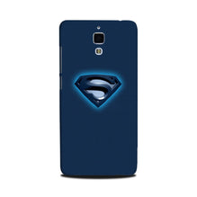 Superman Superhero Mobile Back Case for Mi 4  (Design - 117)
