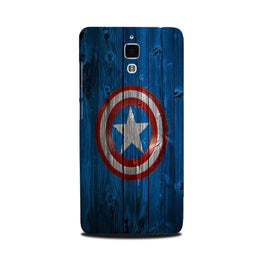 Captain America Superhero Case for Mi 4(Design - 118)