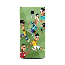 Football Mobile Back Case for Mi 4  (Design - 166)