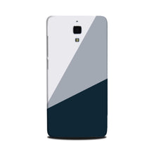 Blue Shade Mobile Back Case for Mi 4 (Design - 182)