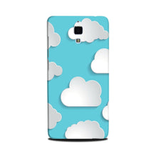 Clouds Mobile Back Case for Mi 4 (Design - 210)