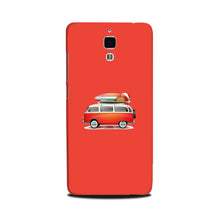 Travel Bus Mobile Back Case for Mi 4 (Design - 258)