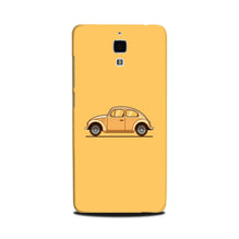 Vintage Car Mobile Back Case for Mi 4 (Design - 262)