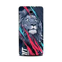 Lion Mobile Back Case for Mi 4 (Design - 278)
