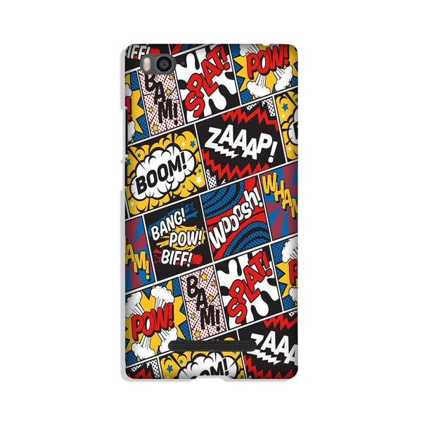 Boom Mobile Back Case for Xiaomi Mi 4i (Design - 302)