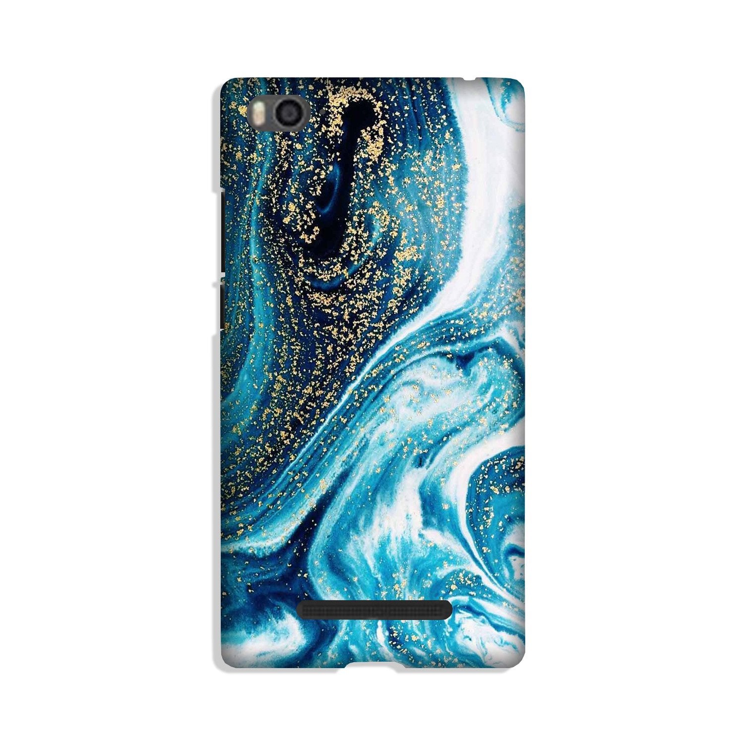 Marble Texture Mobile Back Case for Xiaomi Mi 4i (Design - 308)