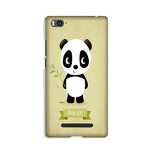 Panda Bear Mobile Back Case for Xiaomi Mi 4i (Design - 317)