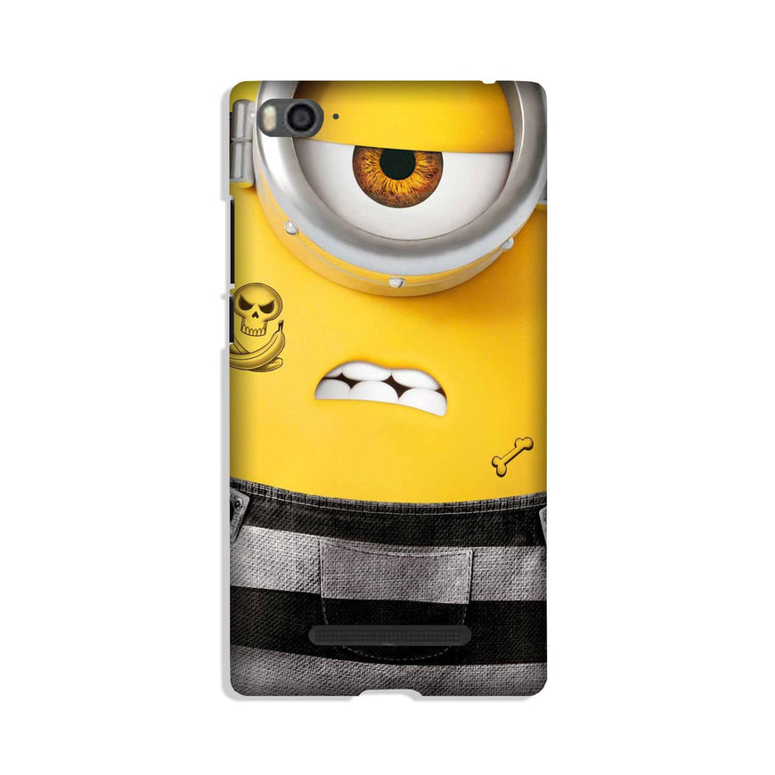 Minion Mobile Back Case for Xiaomi Mi 4i (Design - 324)