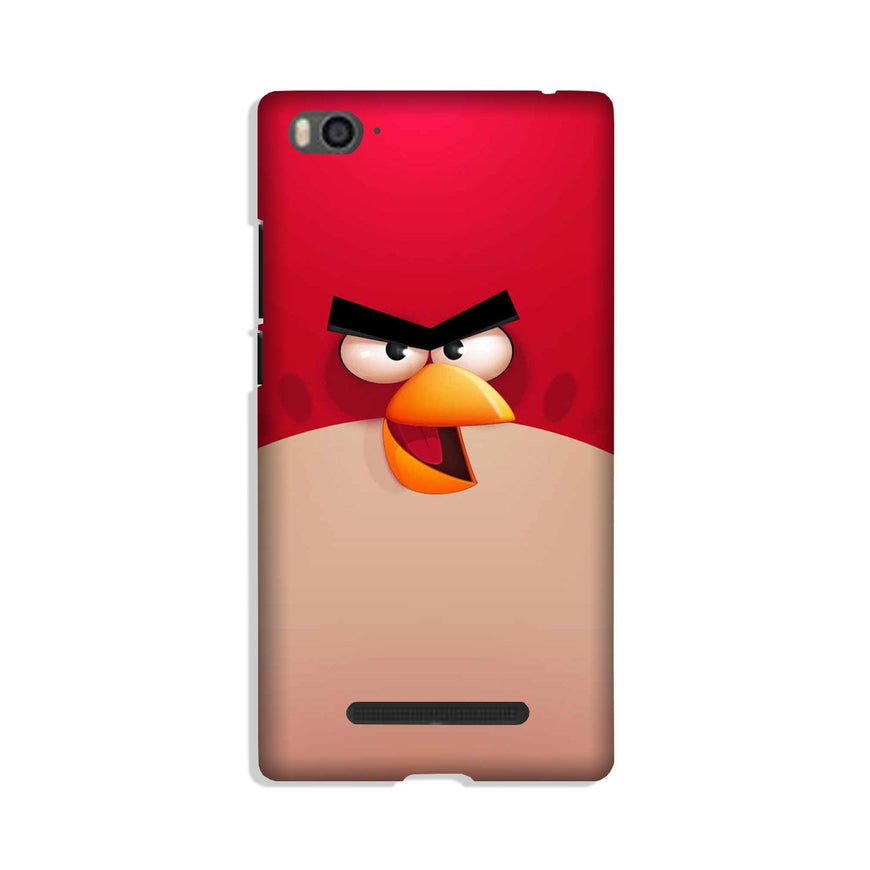 Angry Bird Red Mobile Back Case for Xiaomi Mi 4i (Design - 325)