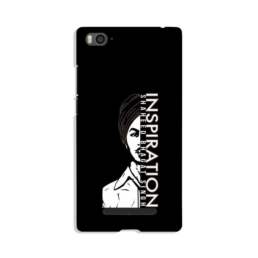 Bhagat Singh Mobile Back Case for Xiaomi Mi 4i (Design - 329)