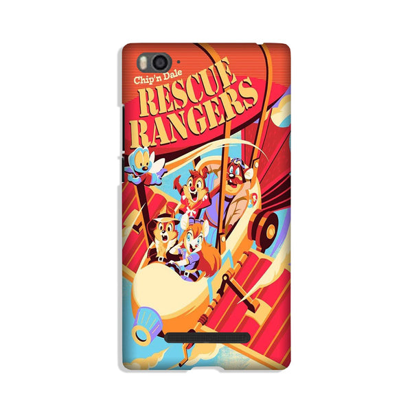 Rescue Rangers Mobile Back Case for Xiaomi Mi 4i (Design - 341)