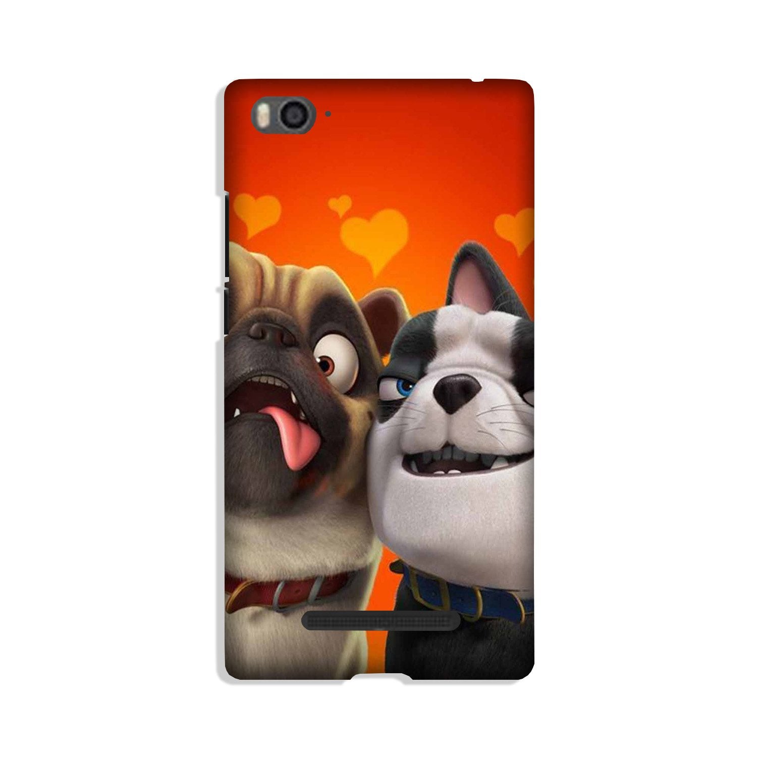 Dog Puppy Mobile Back Case for Xiaomi Mi 4i (Design - 350)