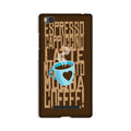 Love Coffee Mobile Back Case for Xiaomi Mi 4i (Design - 351)