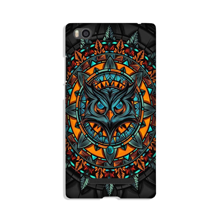 Owl Mobile Back Case for Xiaomi Mi 4i (Design - 360)