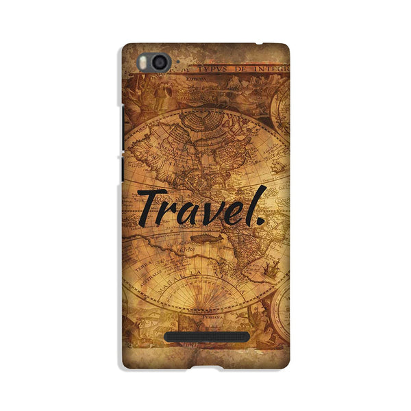 Travel Mobile Back Case for Xiaomi Mi 4i (Design - 375)