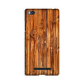 Wooden Texture Mobile Back Case for Xiaomi Mi 4i (Design - 376)
