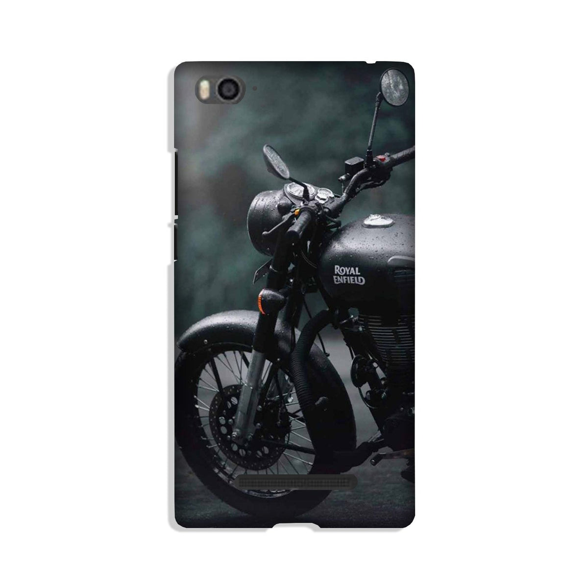 Royal Enfield Mobile Back Case for Xiaomi Mi 4i (Design - 380)