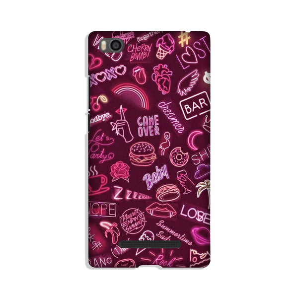 Party Theme Mobile Back Case for Xiaomi Mi 4i (Design - 392)