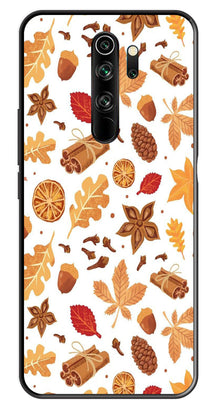 Autumn Leaf Metal Mobile Case for Redmi Note 8 Pro