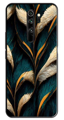 Feathers Metal Mobile Case for Redmi Note 8 Pro