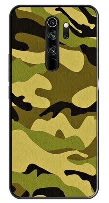 Army Pattern Metal Mobile Case for Redmi Note 8 Pro